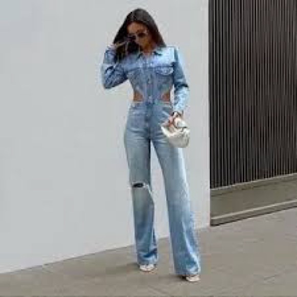 NWT: Zara Full length Jumpsuit ⭐️ - Picture 2 of 8